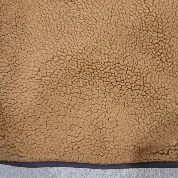 Patagonia Mens Medium Classic Retro-X Jacket Deep Pile Fleece Sherpa Brown - Picture 2 of 16
